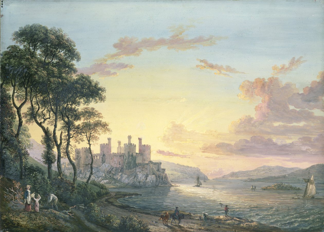 Conway Castle von Paul Sandby