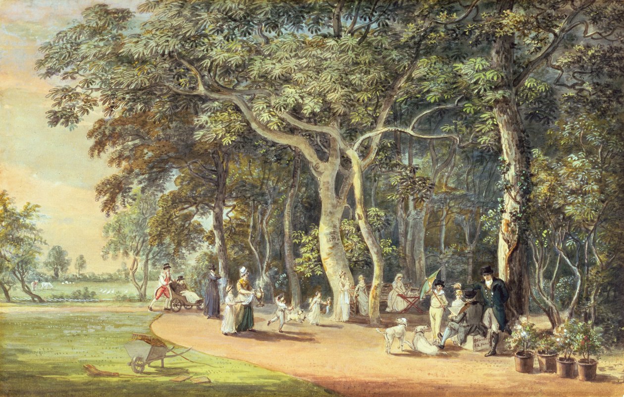 Englefield Green von Paul Sandby