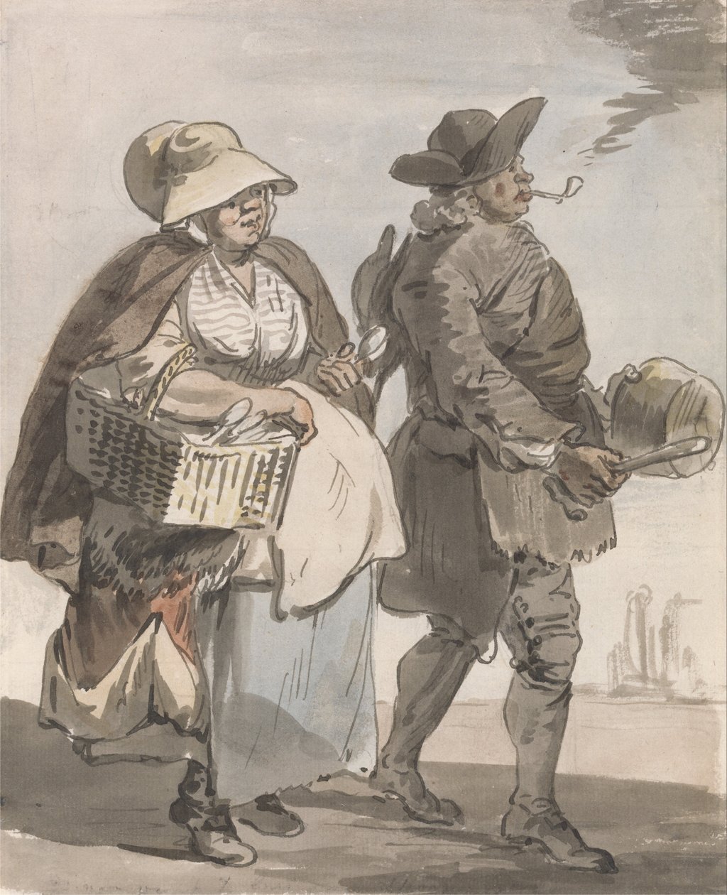 Londoner Rufe: Wollen Sie Löffel... von Paul Sandby