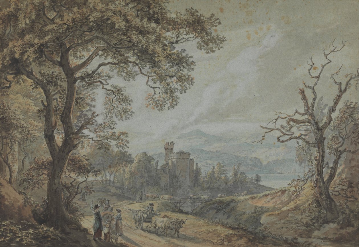 Ansicht in Wales von Paul Sandby