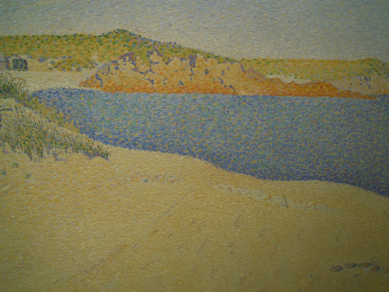 Strand bei Saint-Briac (Fragment) von Paul Signac