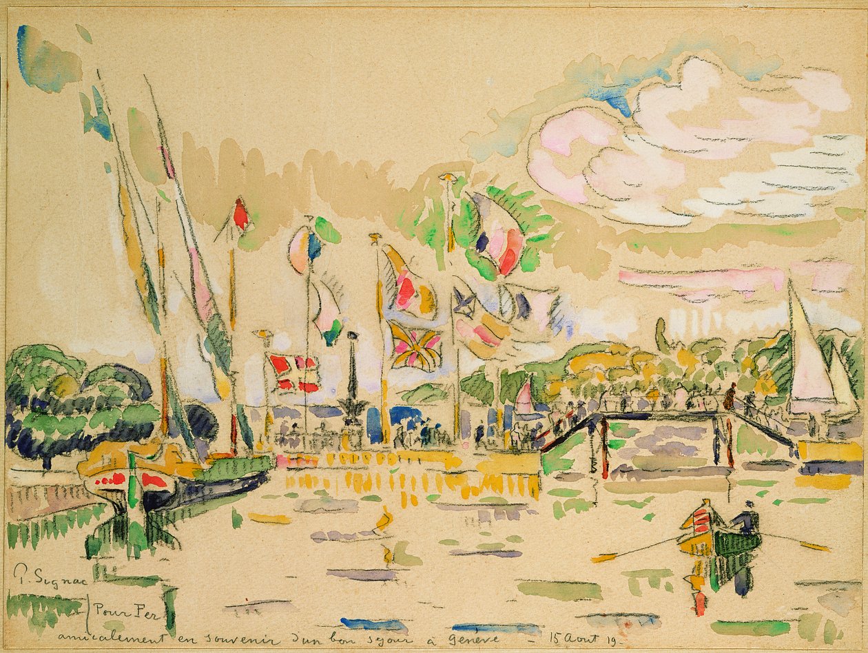 Genf, ca. 1919 von Paul Signac