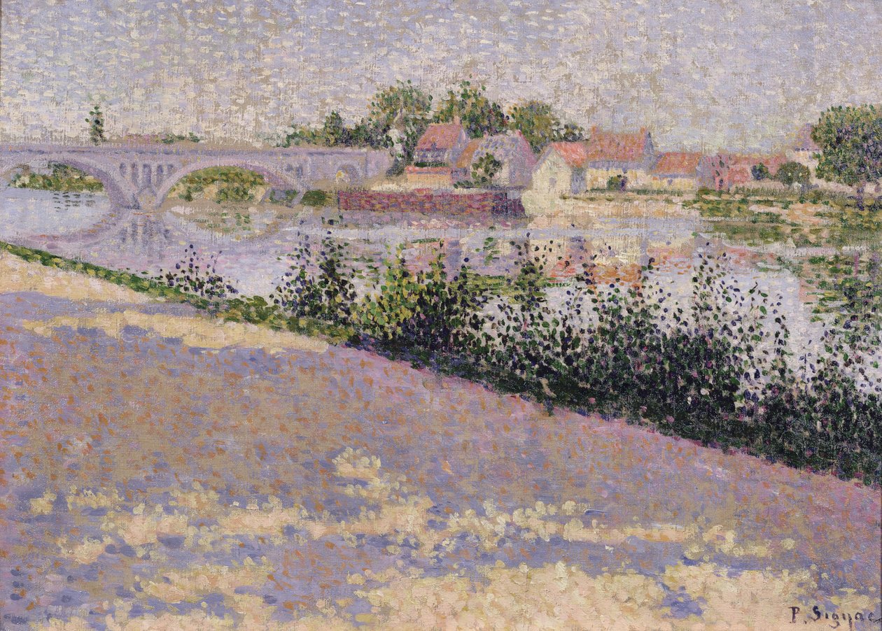 Les Andelys, Port Morin, 1886 von Paul Signac
