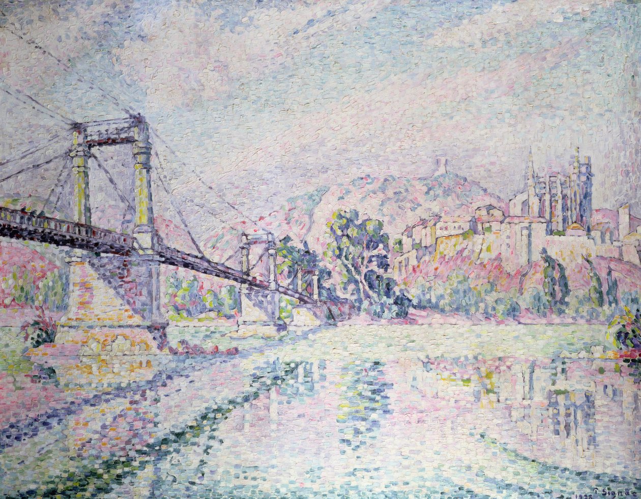 Die Brücke, 1928 von Paul Signac