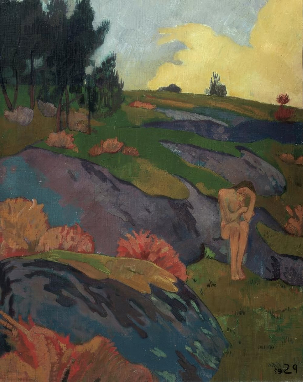 Melancholie oder Bretonische Eva von Paul Sérusier