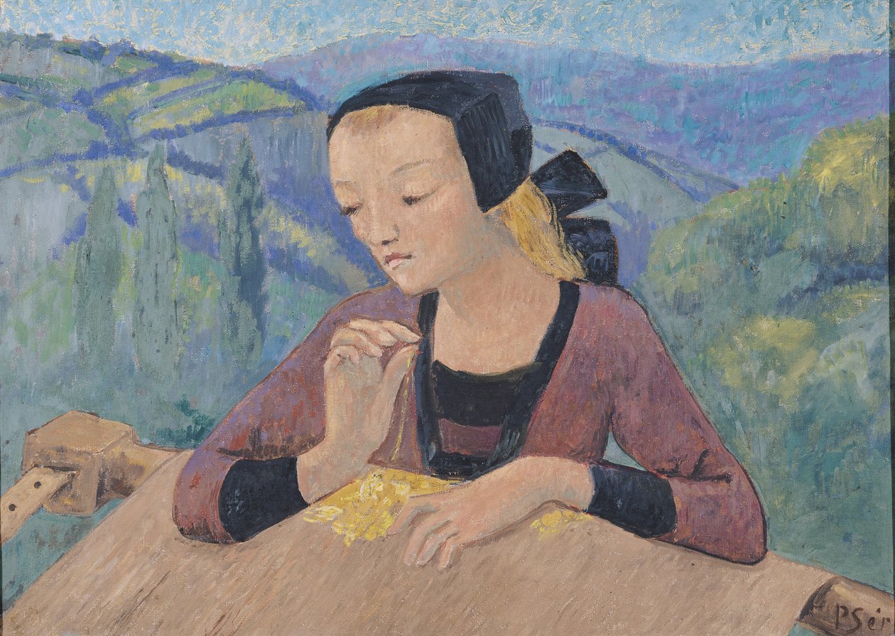 Die Stickerin von Paul Sérusier
