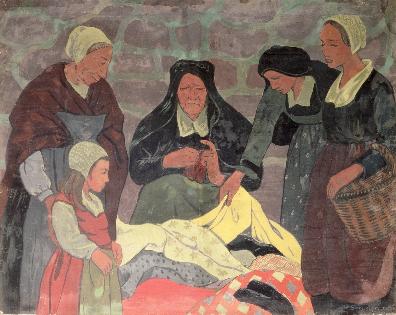 Der Stoffverkäufer, ca. 1898 von Paul Sérusier
