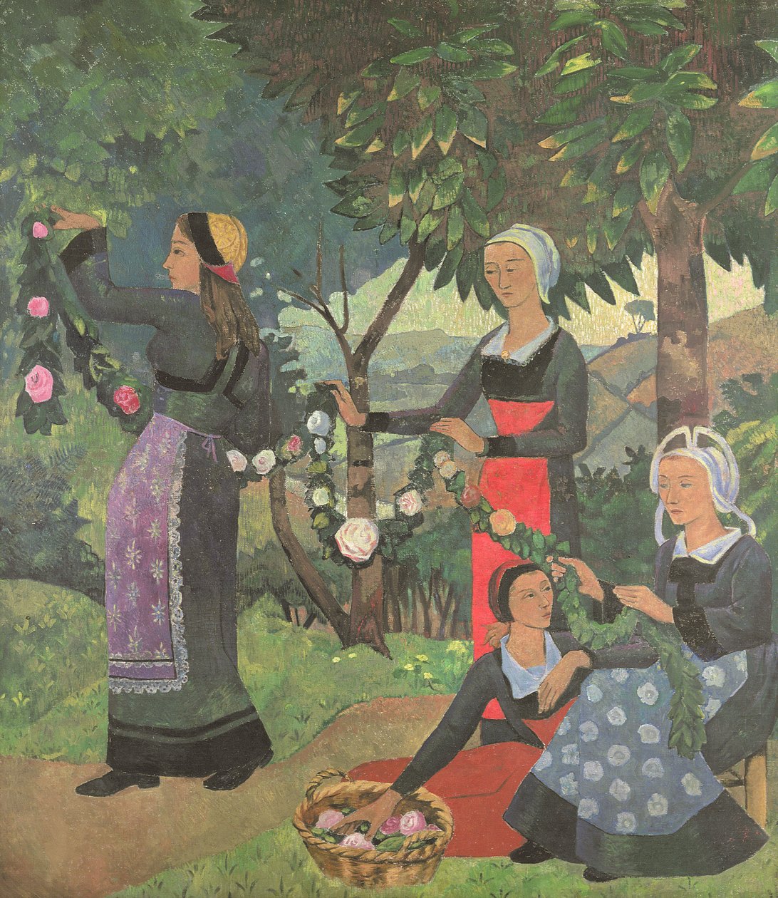 Der Rosenkranz, ca. 1898 von Paul Sérusier