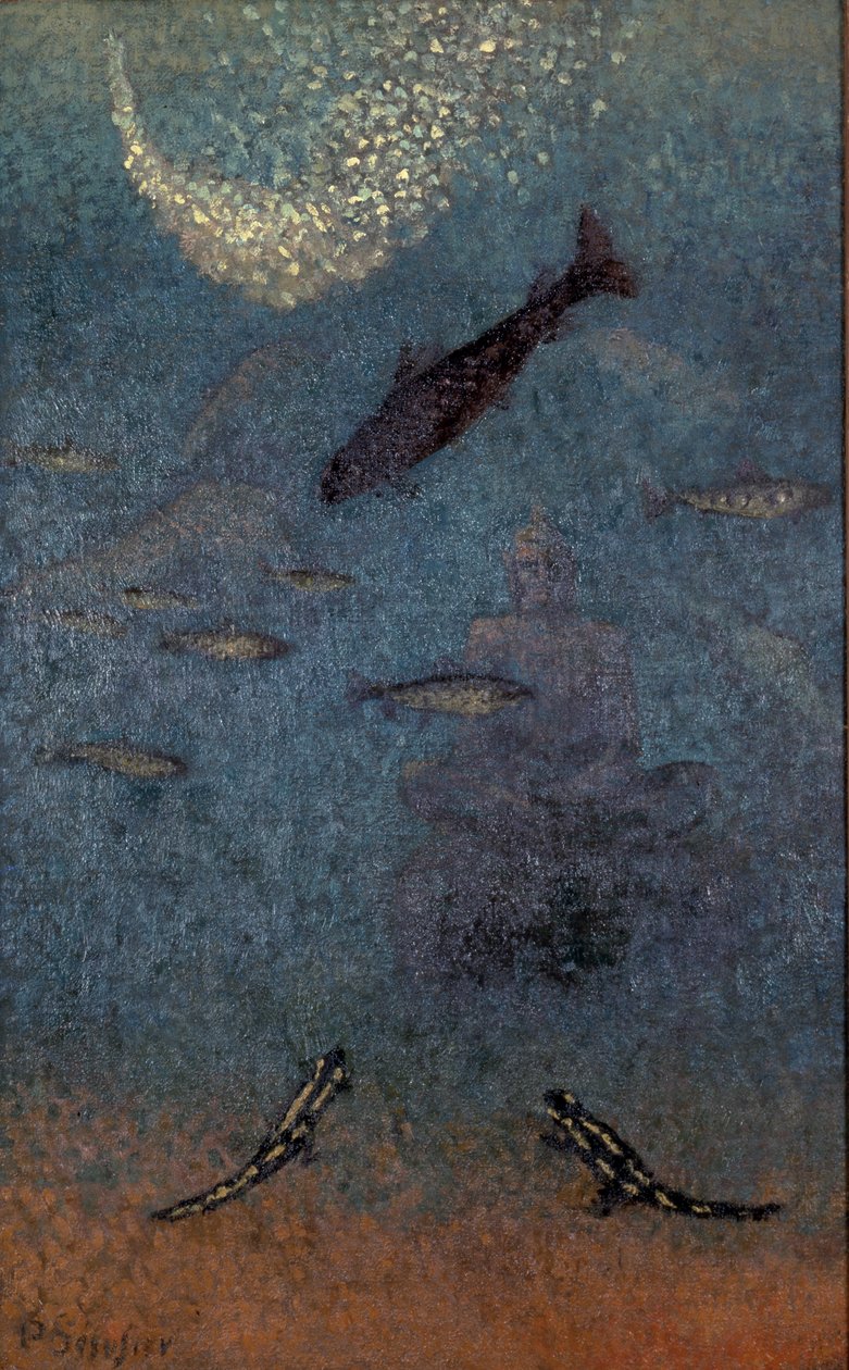 Der untergetauchte Buddha, ca. 1910 von Paul Sérusier