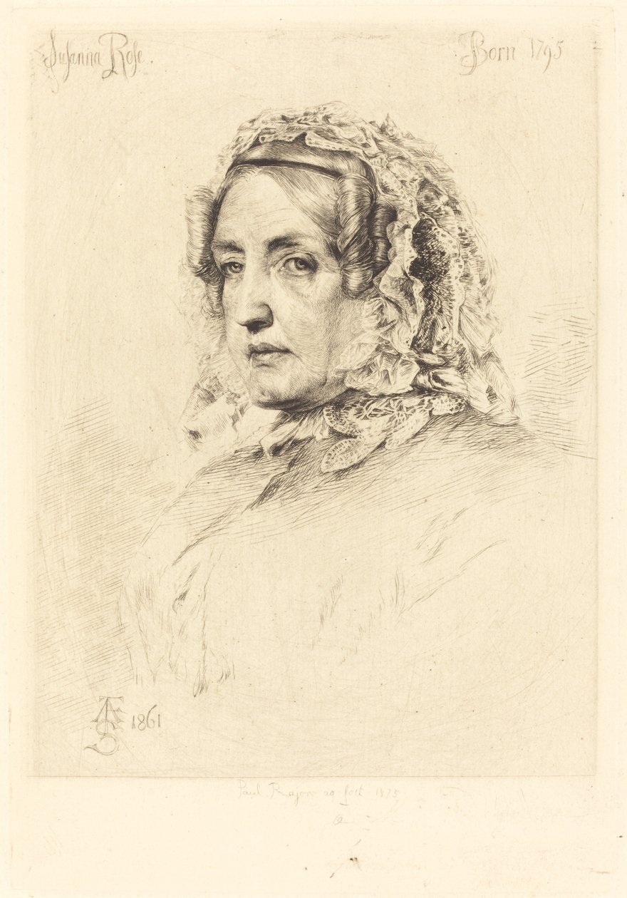 Suzanna Rose von Paul Adolphe Rajon