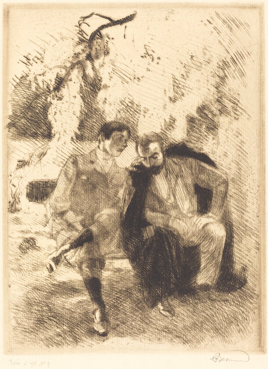 Vertrauen, 1900 von Paul Albert Besnard