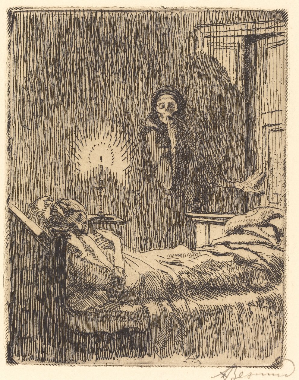 Diskret Discrète, 1900 von Paul Albert Besnard