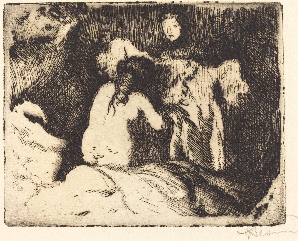 Aufstehen, 1913 von Paul Albert Besnard