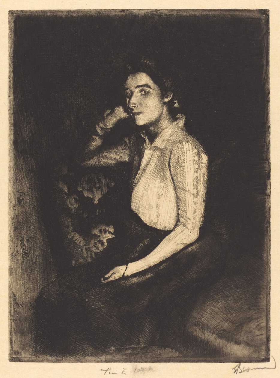 La Biarrote, 1901 von Paul Albert Besnard