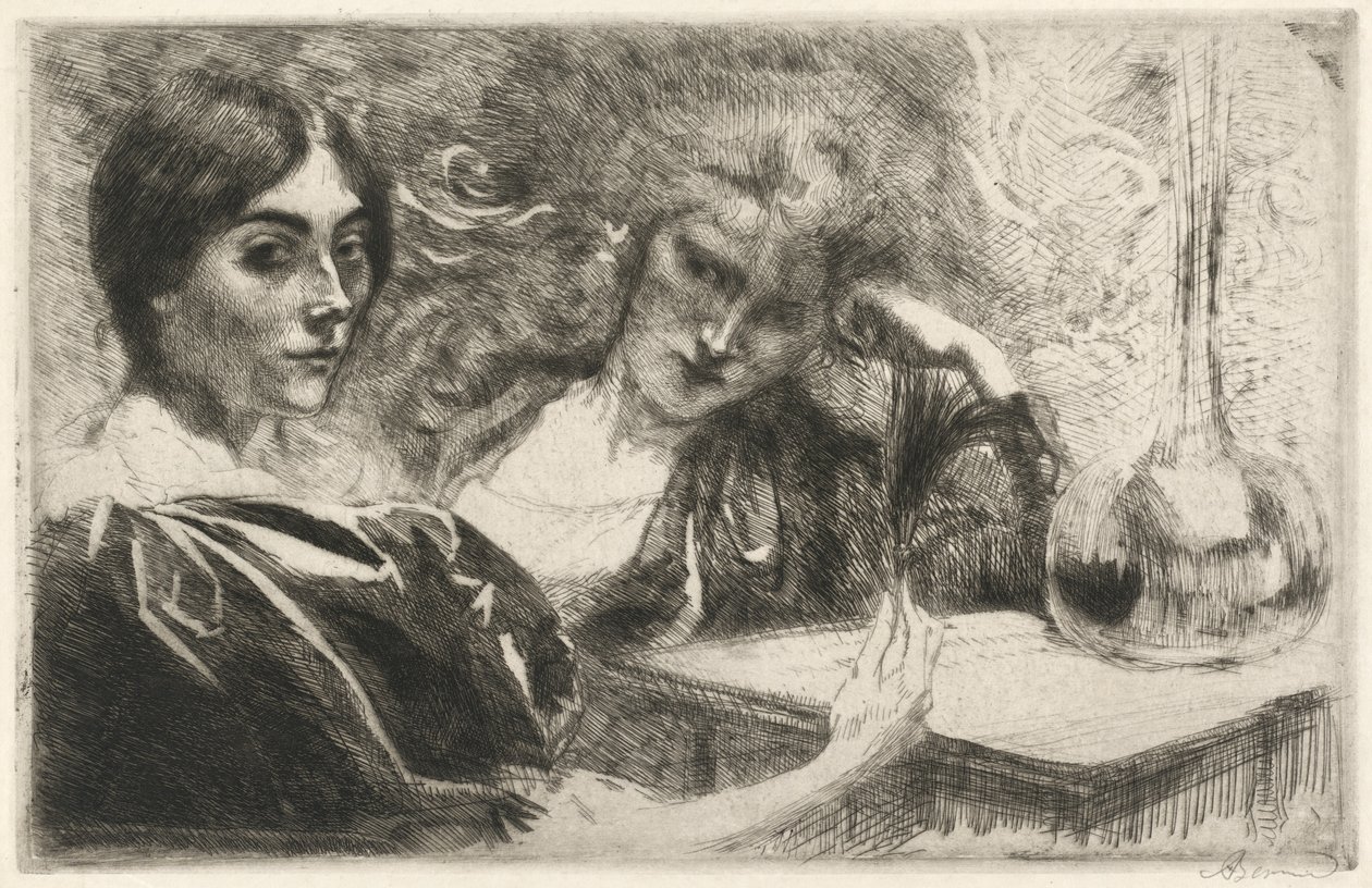 Morphinabhängige, 1887 von Paul Albert Besnard