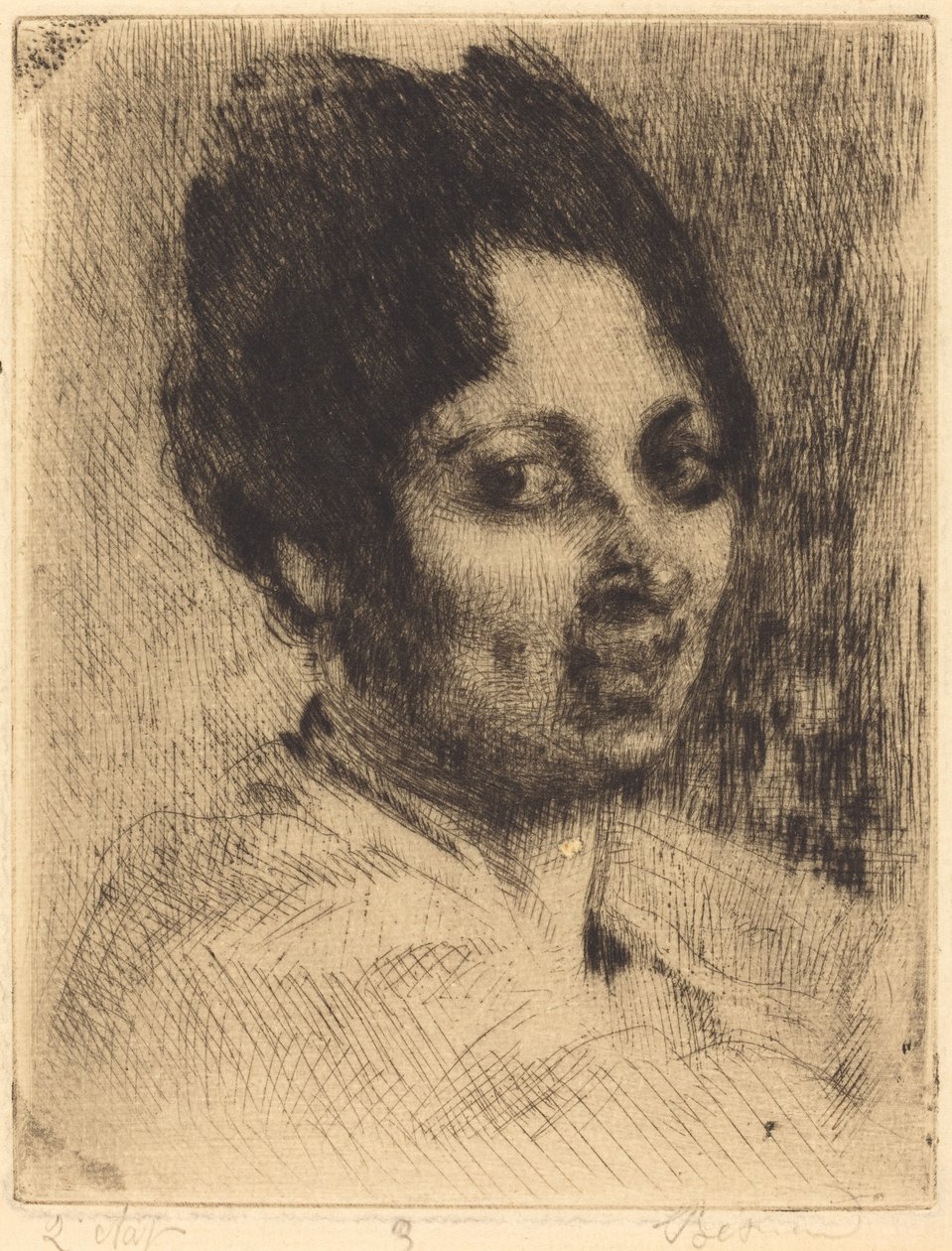 Peppina, 1919 von Paul Albert Besnard