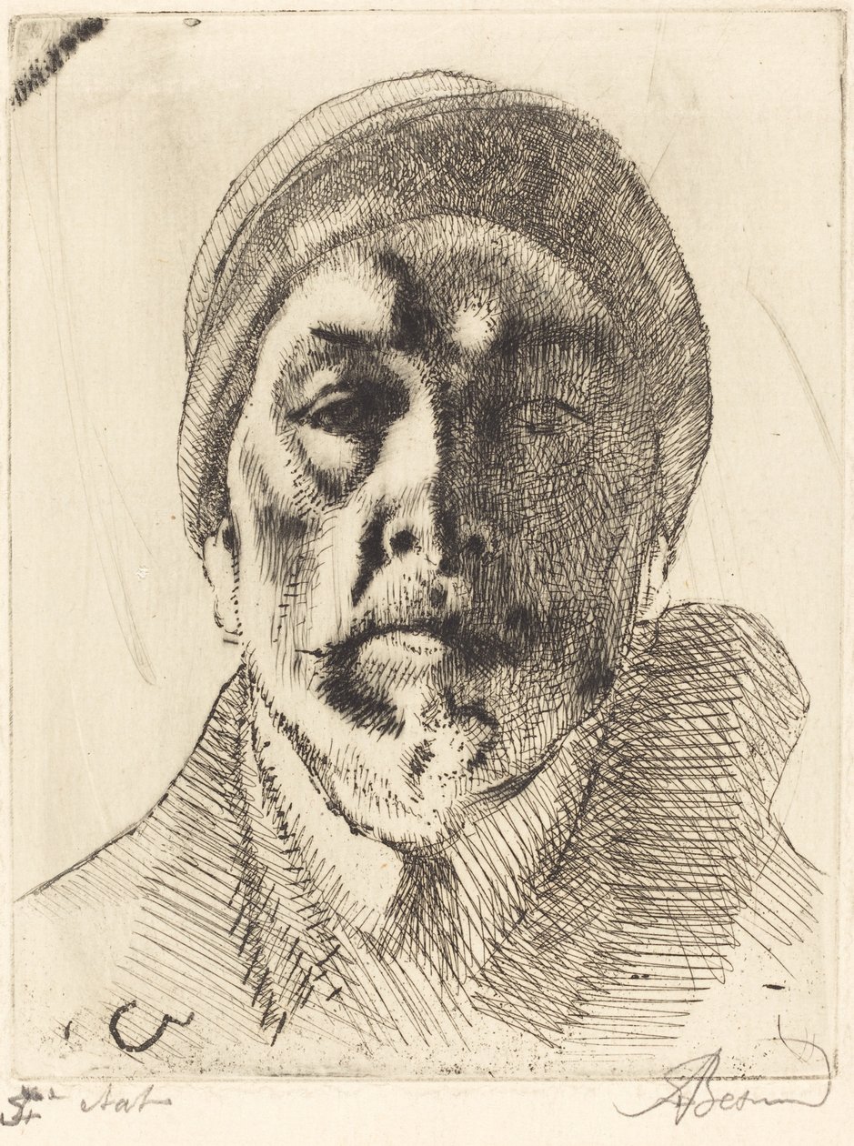 Selbstporträt, 1919 von Paul Albert Besnard