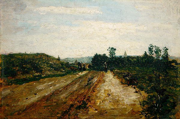 Landschaft bei Weimar von Paul Baum
