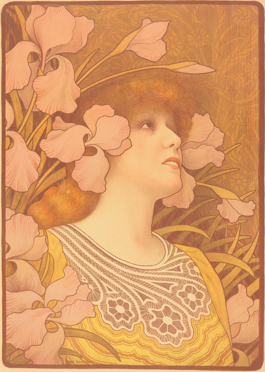 Sarah Bernhardt als Melisande von Paul Berthon