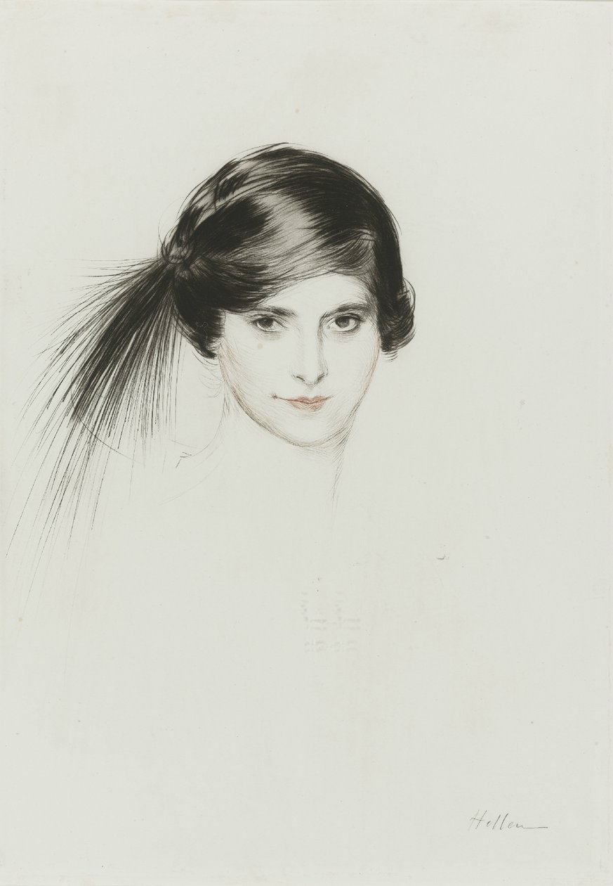 Helena Rubinstein, um 1908 von Paul Cesar Helleu