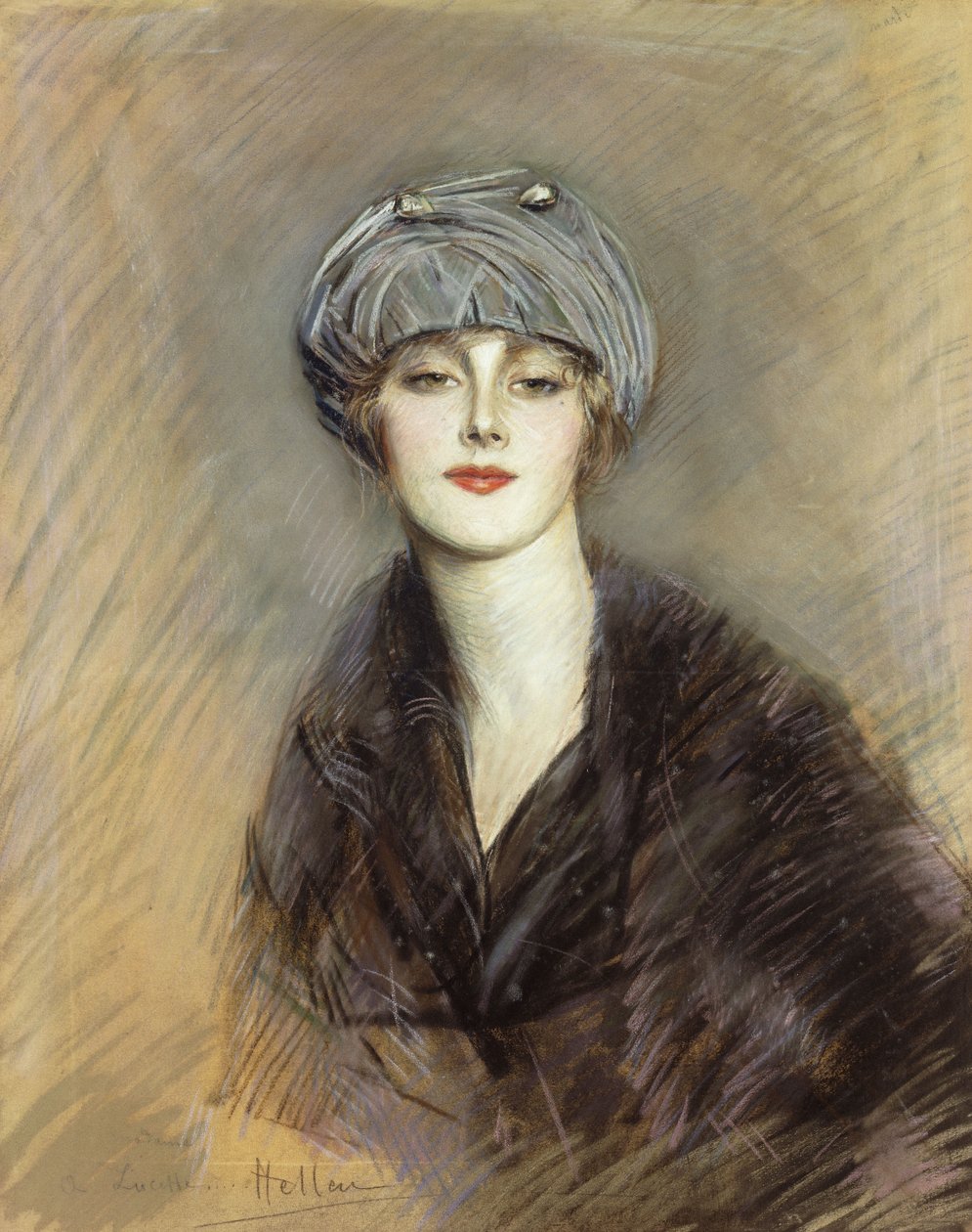 Porträt von Lucette von Paul Cesar Helleu