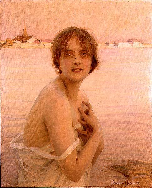 Mädchen am Meer von Paul Chabas