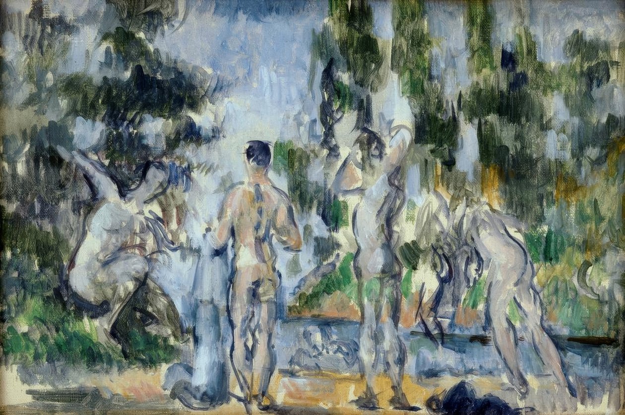 Badende von Paul Cézanne