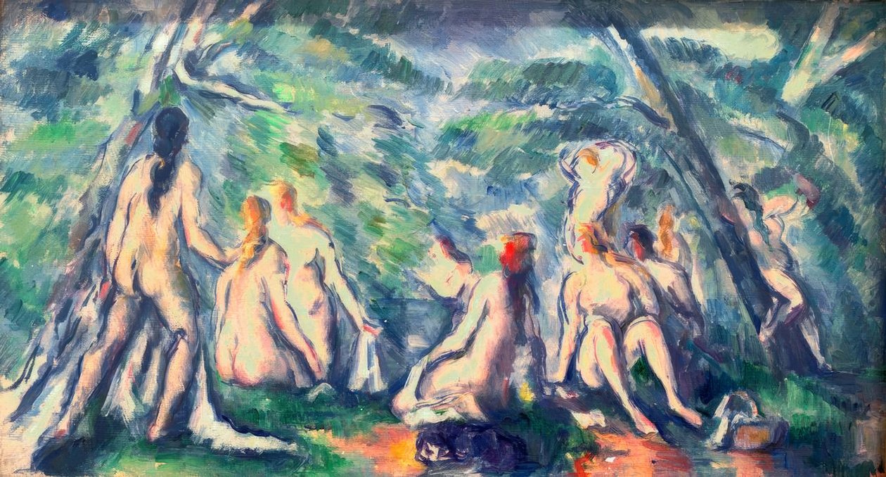 Badende von Paul Cézanne