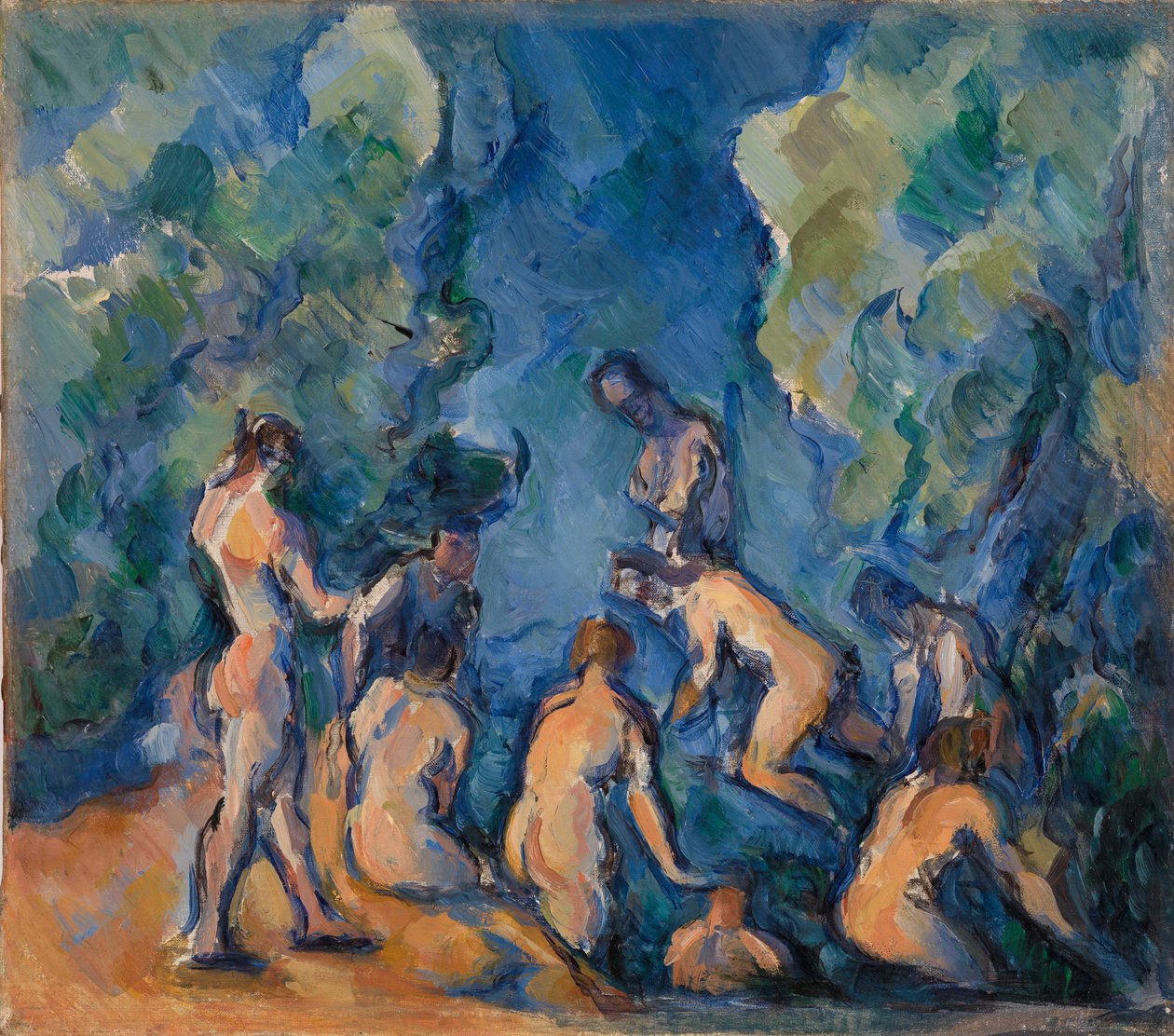 Badende (Baigneurs) von Paul Cézanne