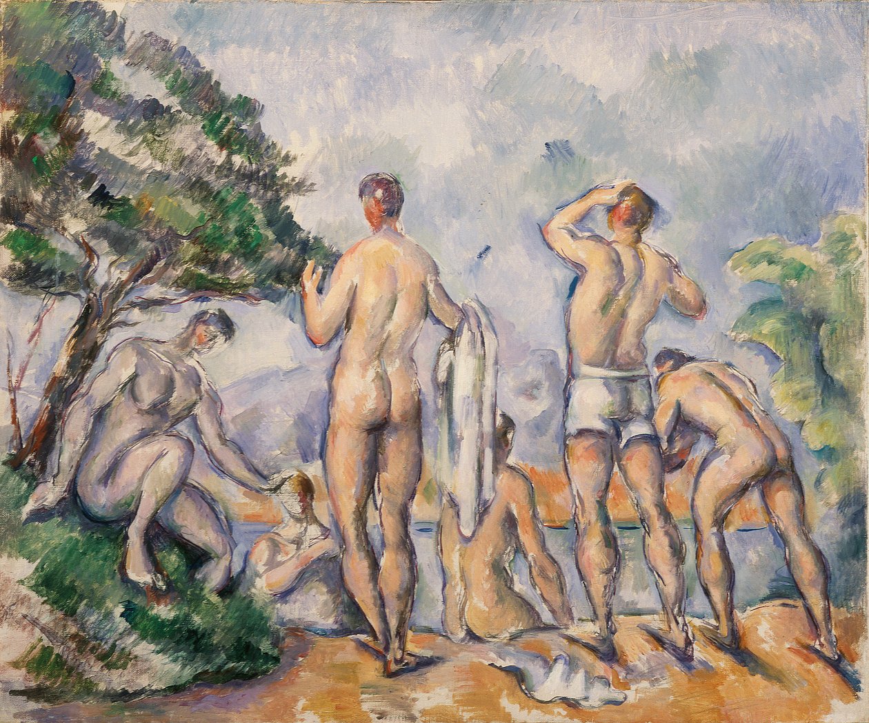 Badende von Paul Cézanne