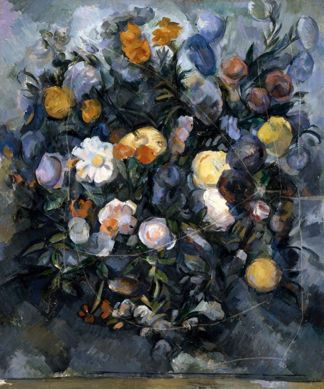 Blumen, um 1902 von Paul Cézanne