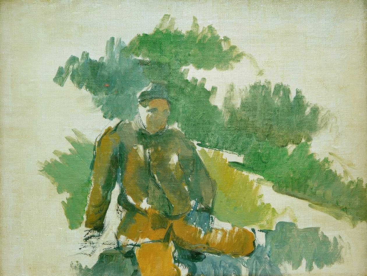 Sitzender Junge (Paul Cézanne fils?) von Paul Cézanne
