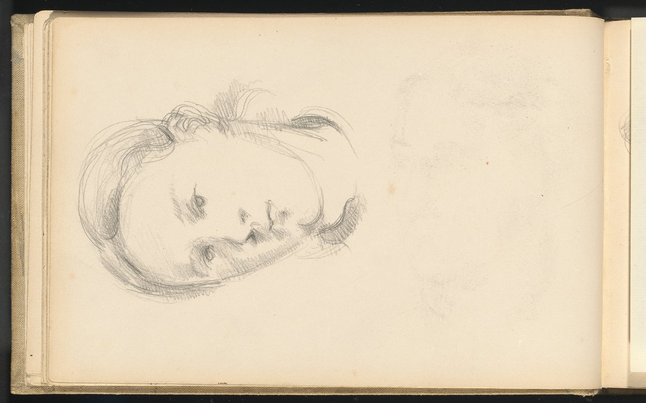 Kopf einer jungen Frau von Paul Cézanne