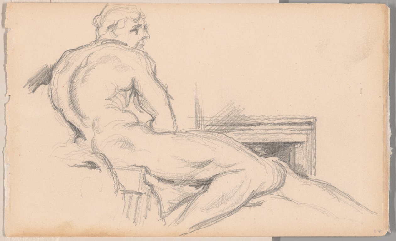 Herkules ruht von Paul Cézanne