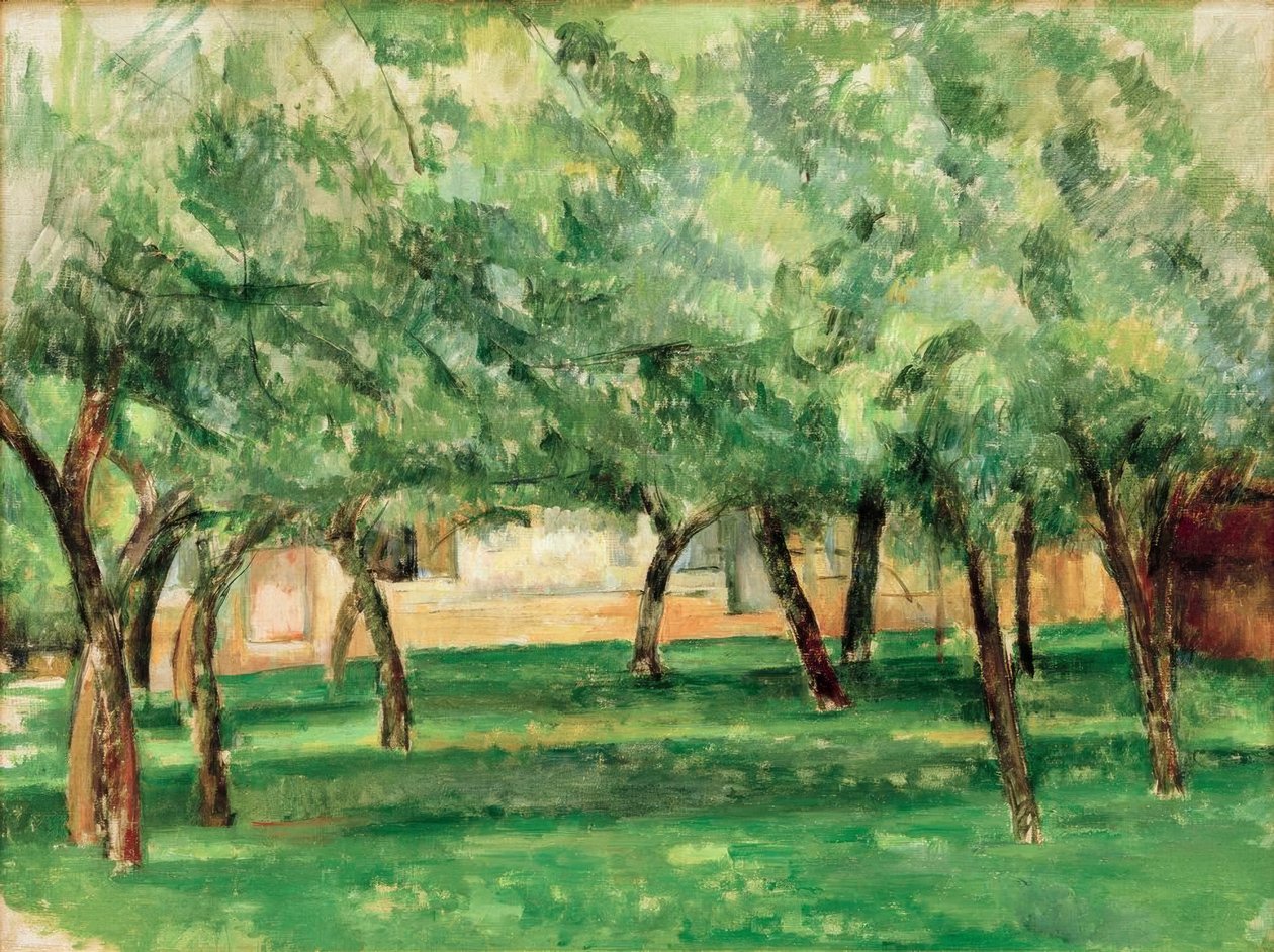 Der normannische Garten von Paul Cézanne