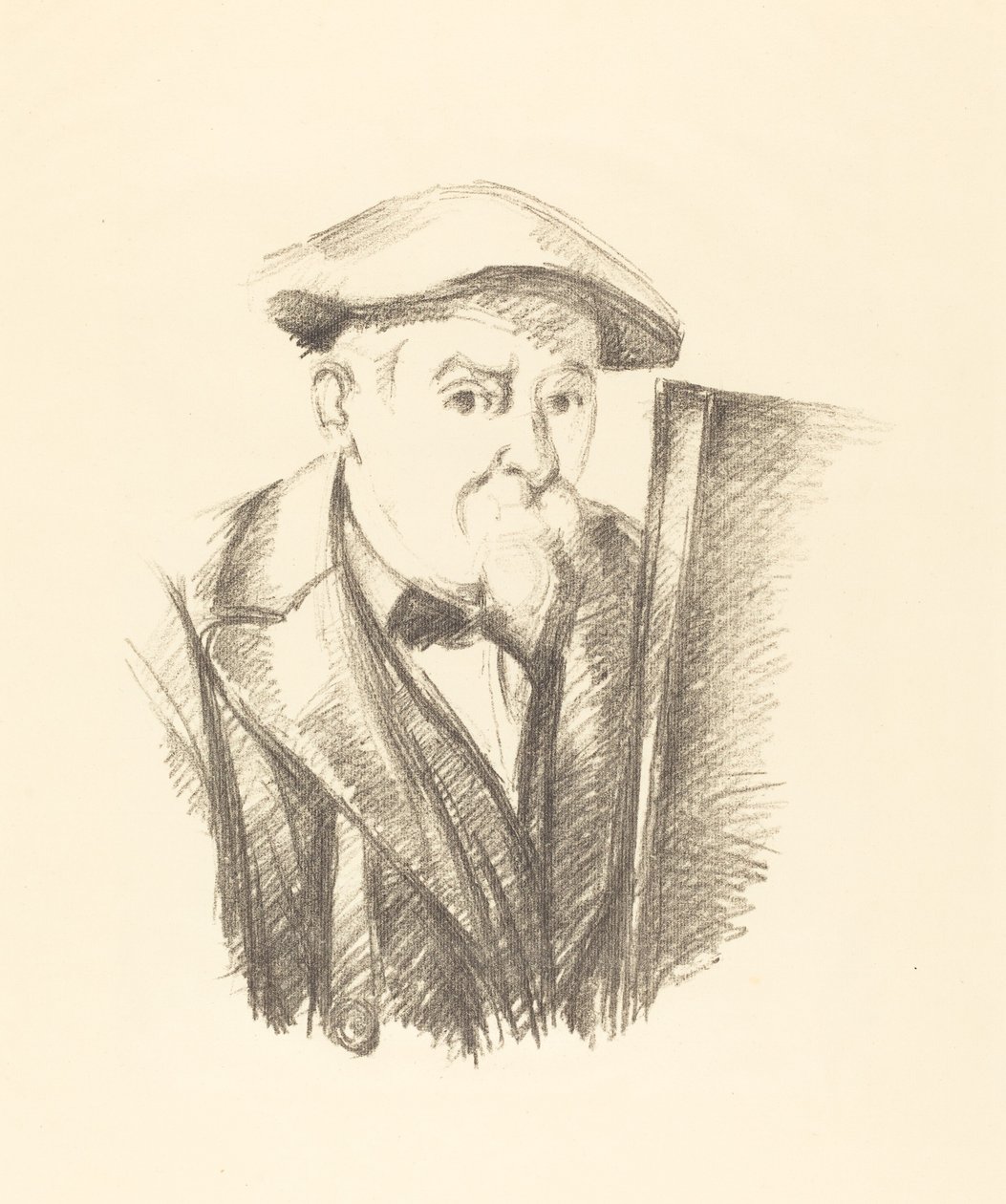 Selbstporträt von Paul Cézanne