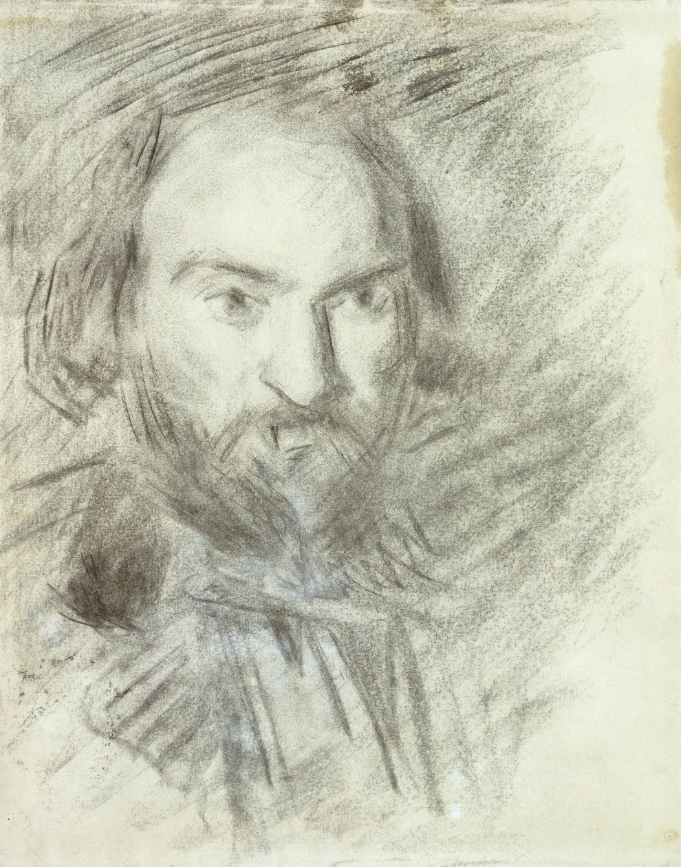 Selbstporträt, ca. 1874 von Paul Cézanne