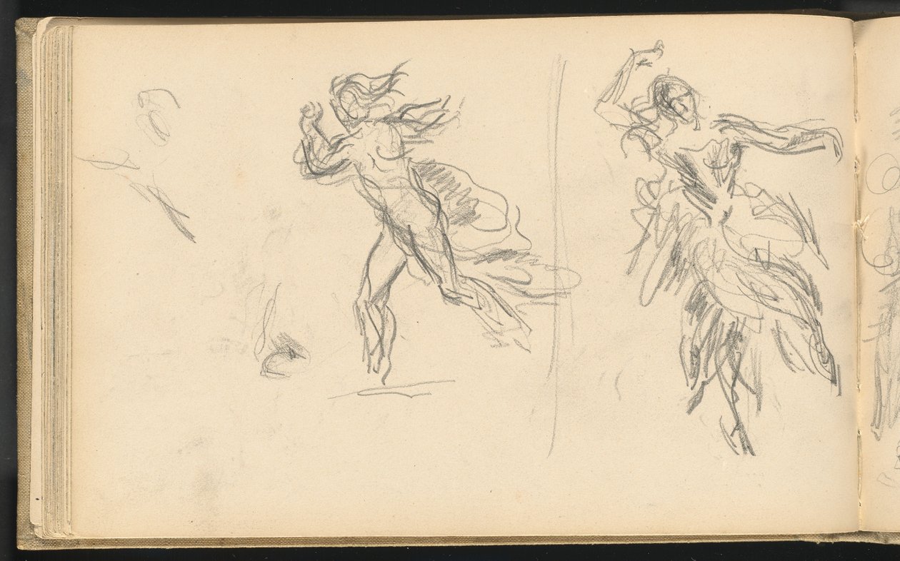 Spanische Tänzer von Paul Cézanne
