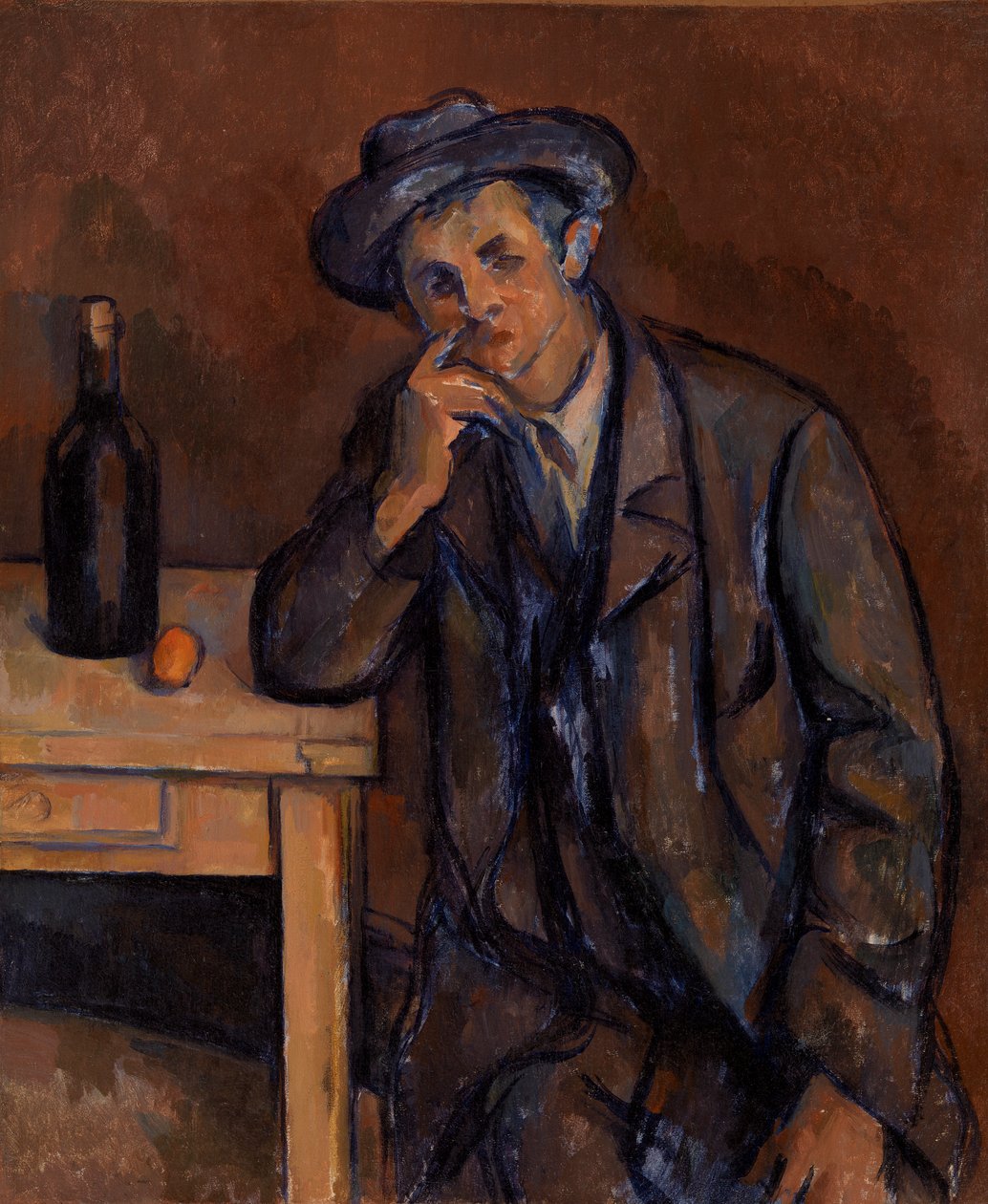 Der Trinker von Paul Cézanne