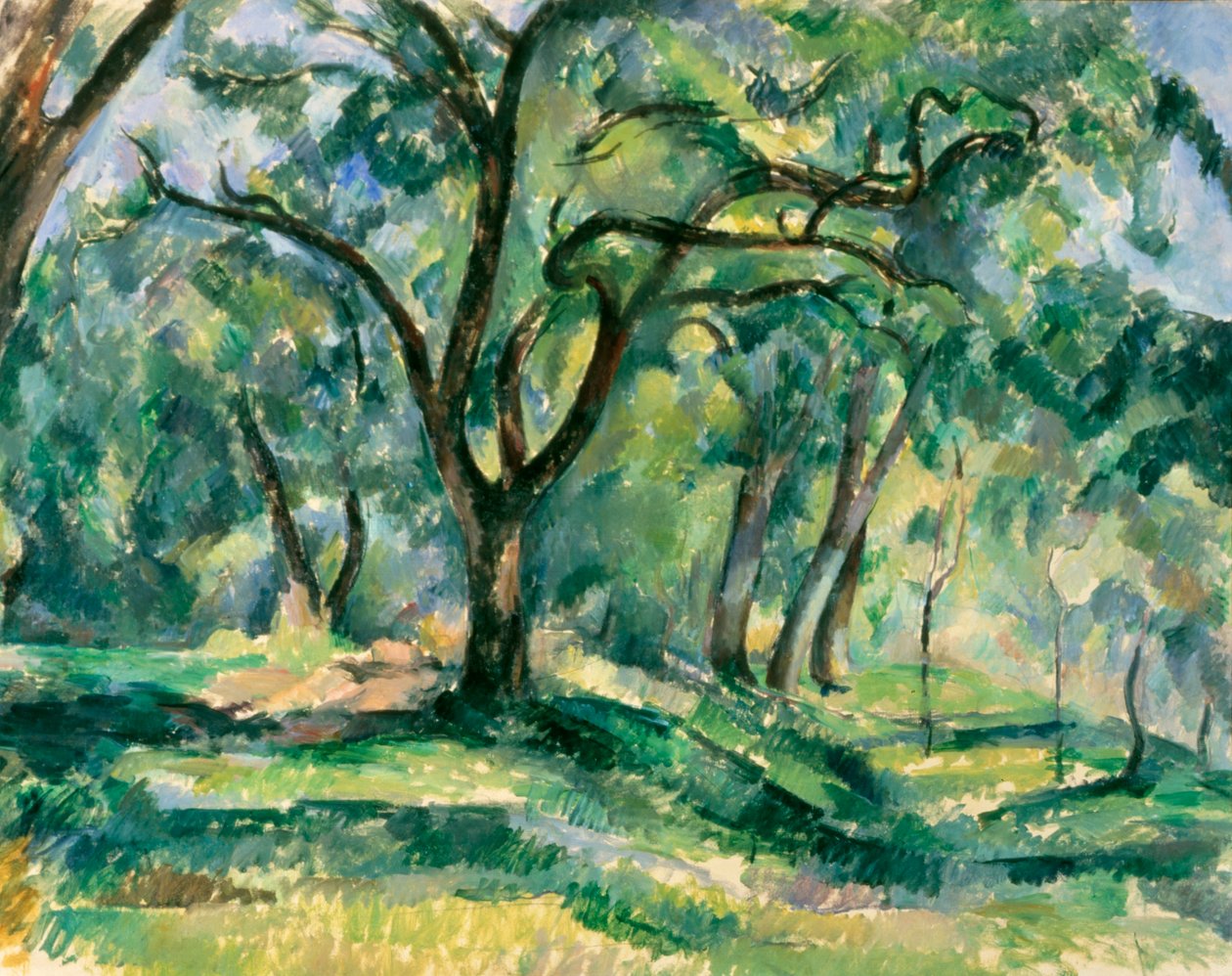 Der Wald von Paul Cézanne