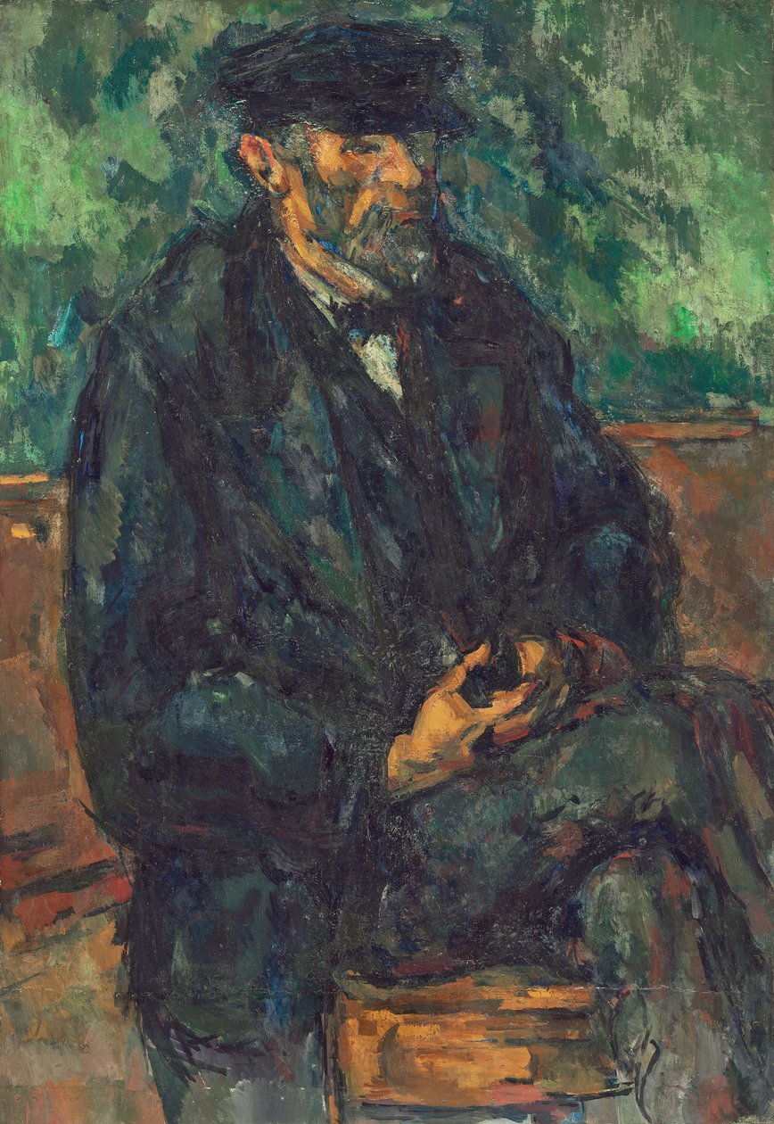 Der Gärtner Vallier, 1906 von Paul Cézanne