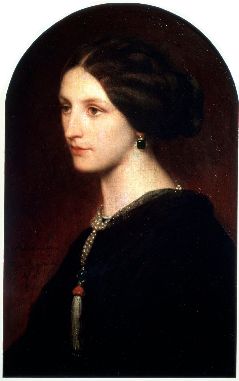 Porträt der Gräfin Sophie Shuvaloff, 1853 von Paul Delaroche