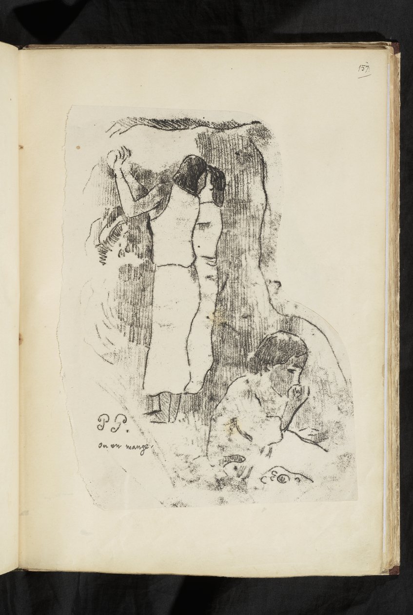Avant et après - On en mange von Paul Gauguin