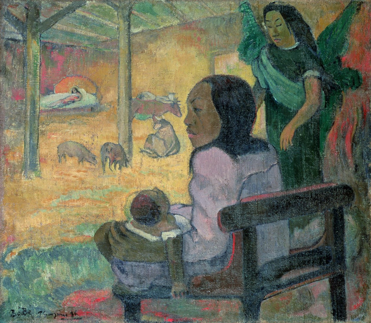 Be Be (Die Geburt) von Paul Gauguin