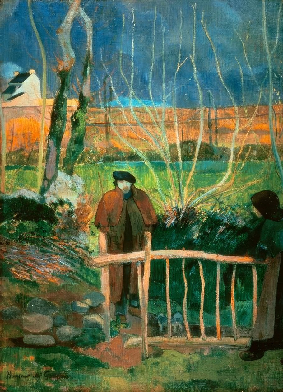 Bonjour M. Gauguin von Paul Gauguin