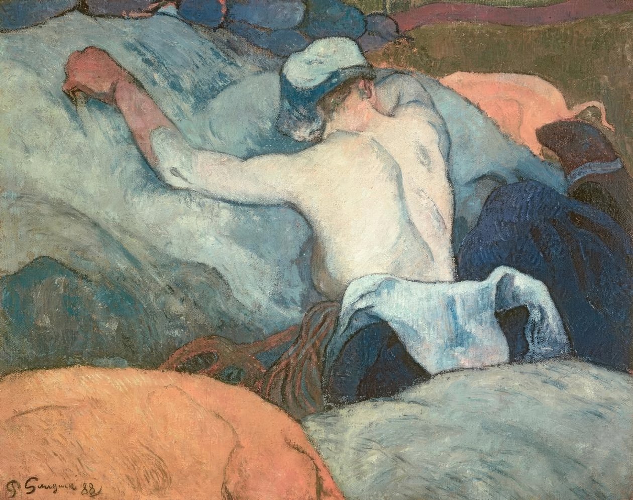 Im Heu von Paul Gauguin
