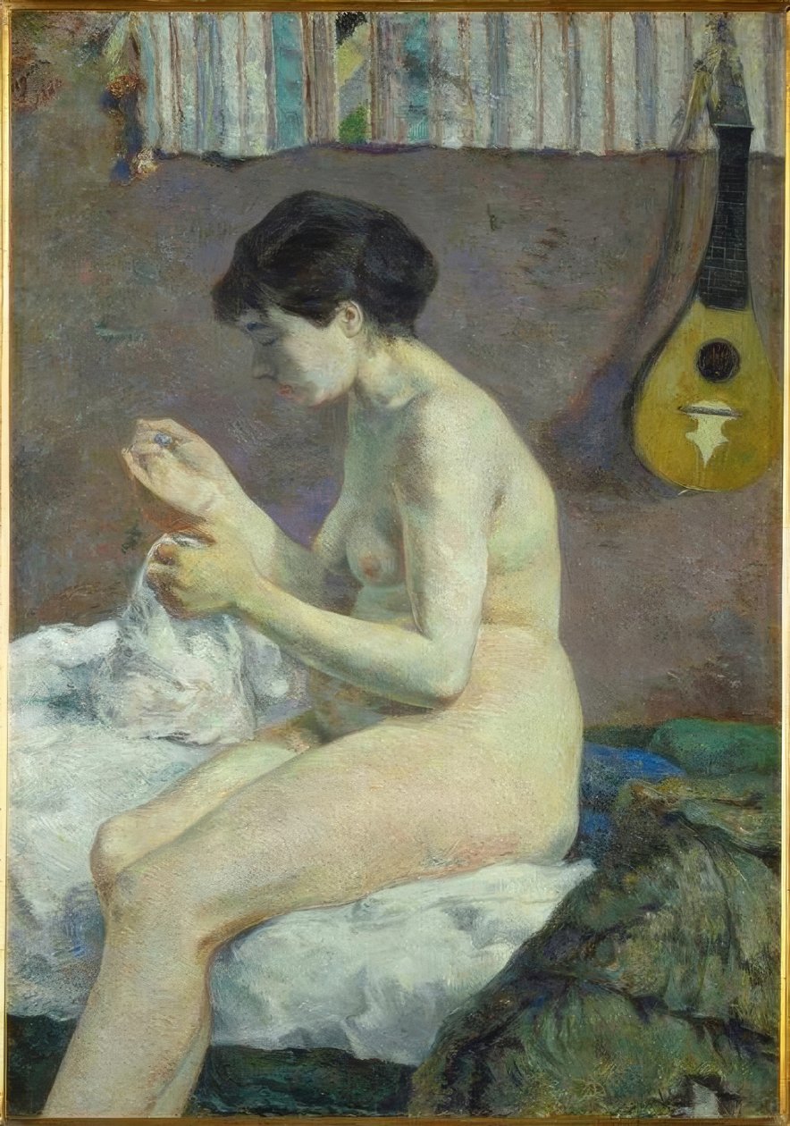 Studie eines Aktes von Paul Gauguin