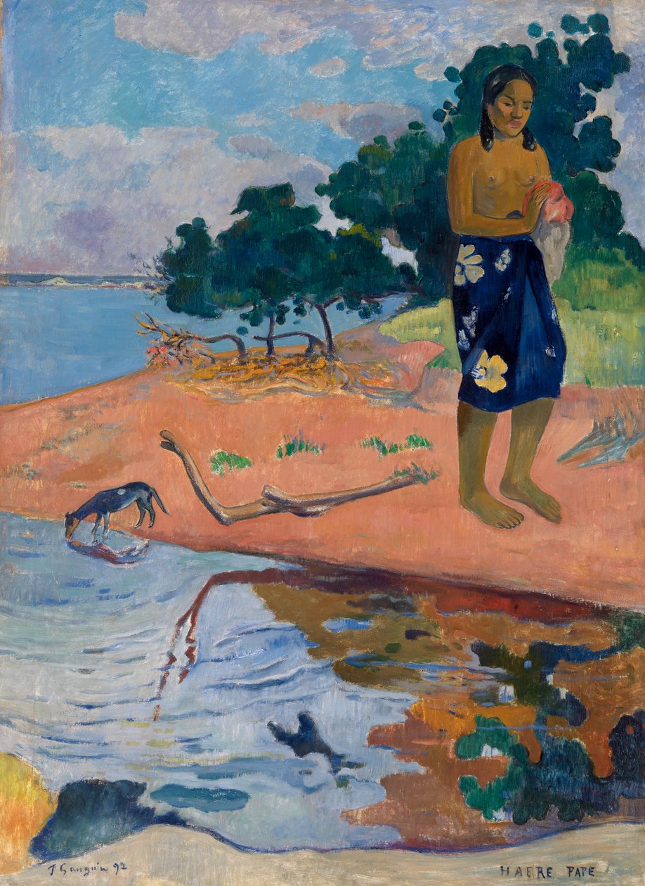 Haere Pape von Paul Gauguin
