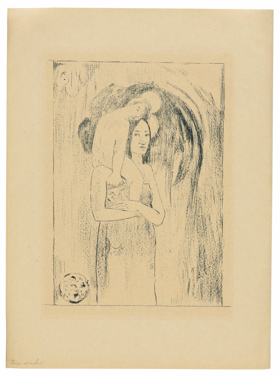 Ia orana Maria (Gegrüßet seist du, Maria) von Paul Gauguin