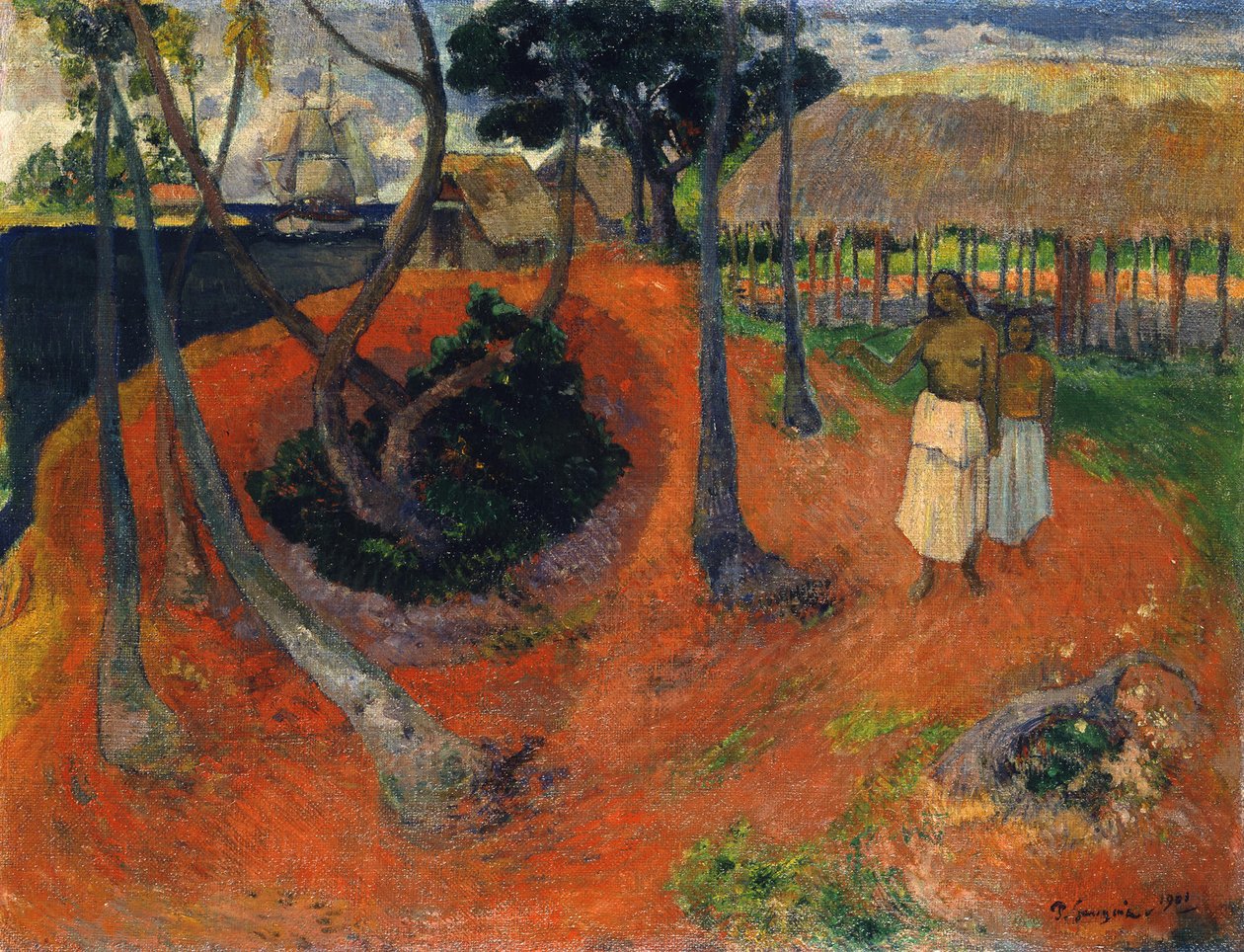 Idylle in Tahiti von Paul Gauguin